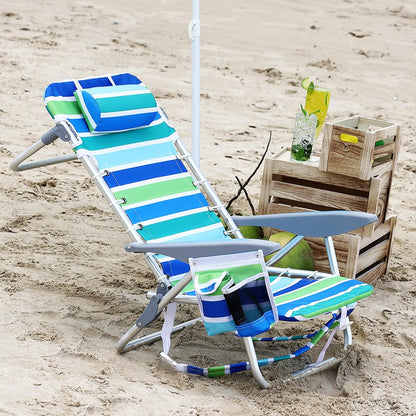 Portable Backpack Beach Chair 2 Pack