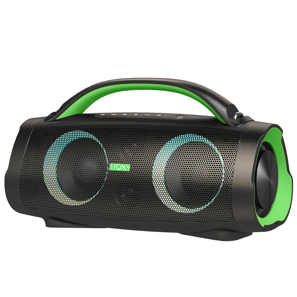 DOSS 100W Portable Bluetooth 5.3 Speaker – Outdoor IPX6 Waterproof Subwoofer
