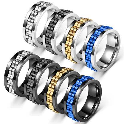 Anti Stress Stainless Steel Ring