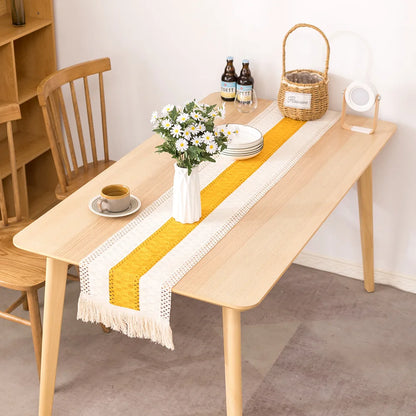 Cotton And Linen Table Runner