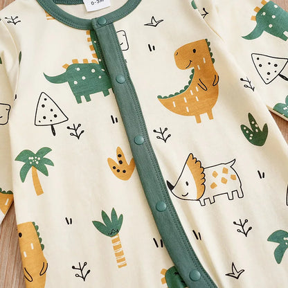 Baby Long Sleeve Print Onsie