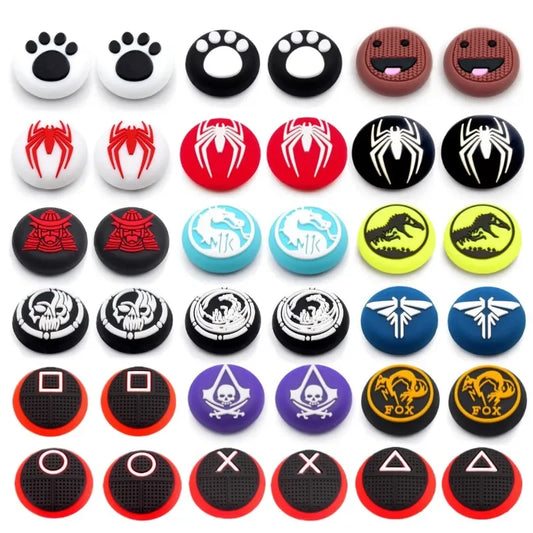 Silicone Grip Cap Cover For PS5 PS4 Xbox Series XS Game Joystick Controllers