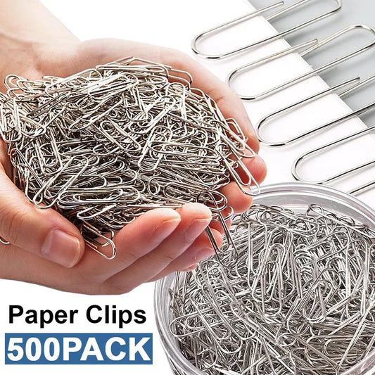 Metal Silver Paper Clips for Paperwork