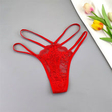 3 Pcs Lace Thin Strap Thongs