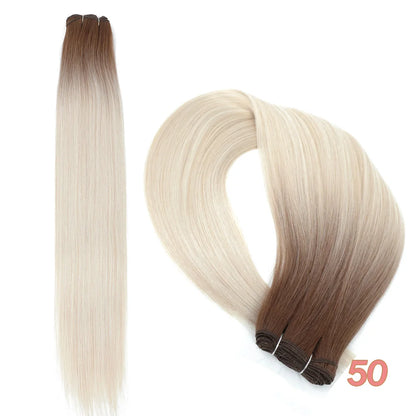 Bone Straight Synthetic Hair Bundles