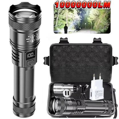 High-Power LED Rechargeable Tactical Flashlight