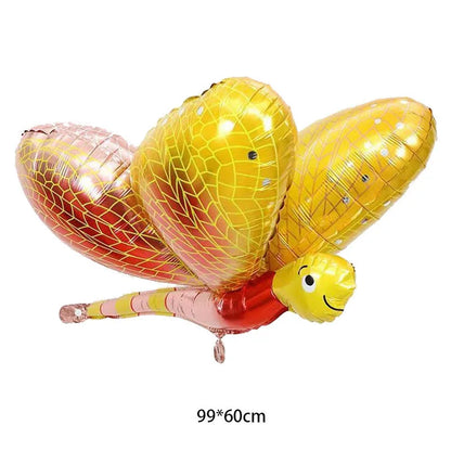 Large Butterfly Aluminum Foil Balloon - Party Decor & Photo Prop