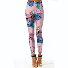 Colorful Print Ankle High Leggings