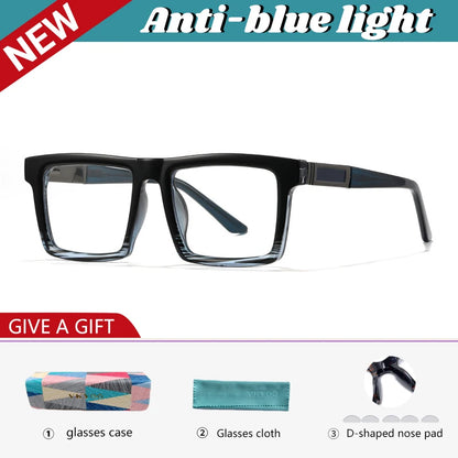 VICKY Geometric Square Large Frame Design Reading Glasses