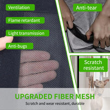 Reinforced  Zippered Pet Screen Door