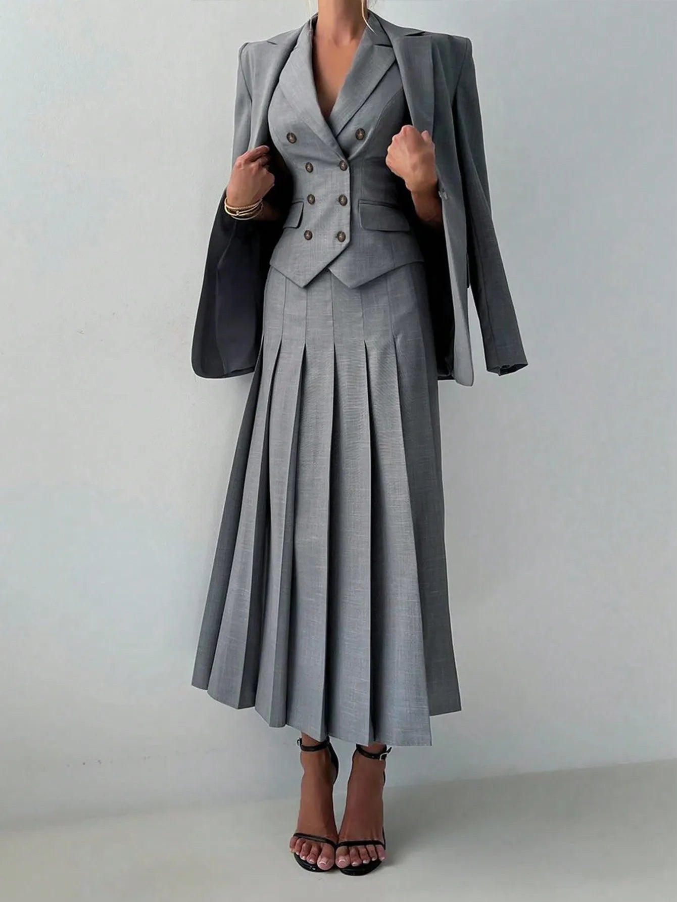 Women's Elegant 3-Piece Work & Casual Business Suit Set