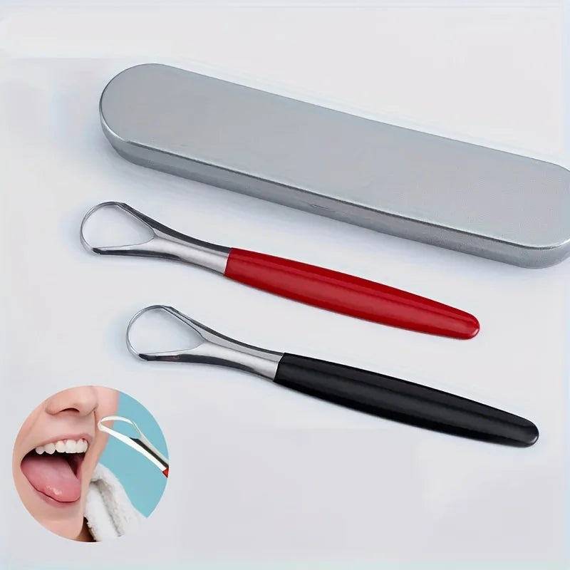 Stainless Steel Tongue Scraper