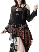 Hot Fashion 2-Pce  Blouse + Chic Irregular Dress