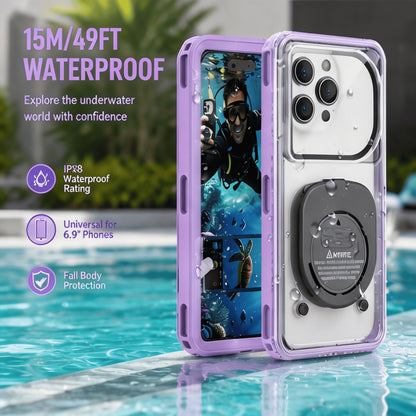 IP68 Heavy-Duty Waterproof Phone Case for Samsung Galaxy S-Series