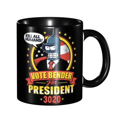 Futuramas Mug Novelty Alien Cup