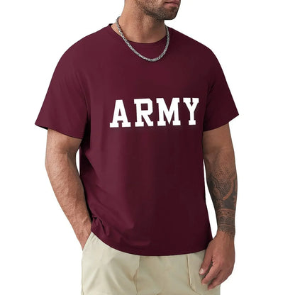 Cal Robertson Zero Day ARMY Graphic Cotton T-Shirt