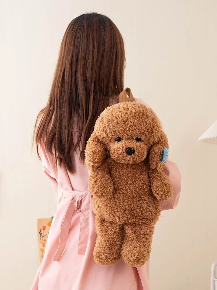 Soft Stuffed Dog Backpacks