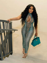 Stunning Snake Print Jumpsuit