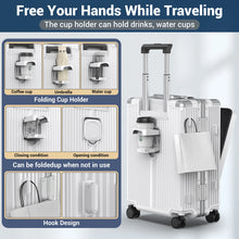 Airline Approved 22" Carry On Aluminum Framed Luggage