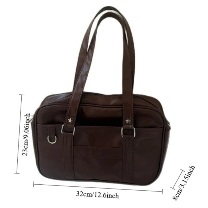 Japanese JK Style Waterproof Shoulder Bag & Crossbody Tote