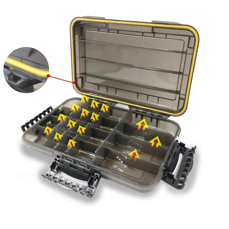 Large-Capacity Fishing Tackle Box