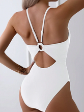 One Piece High Leg Bathing Suit