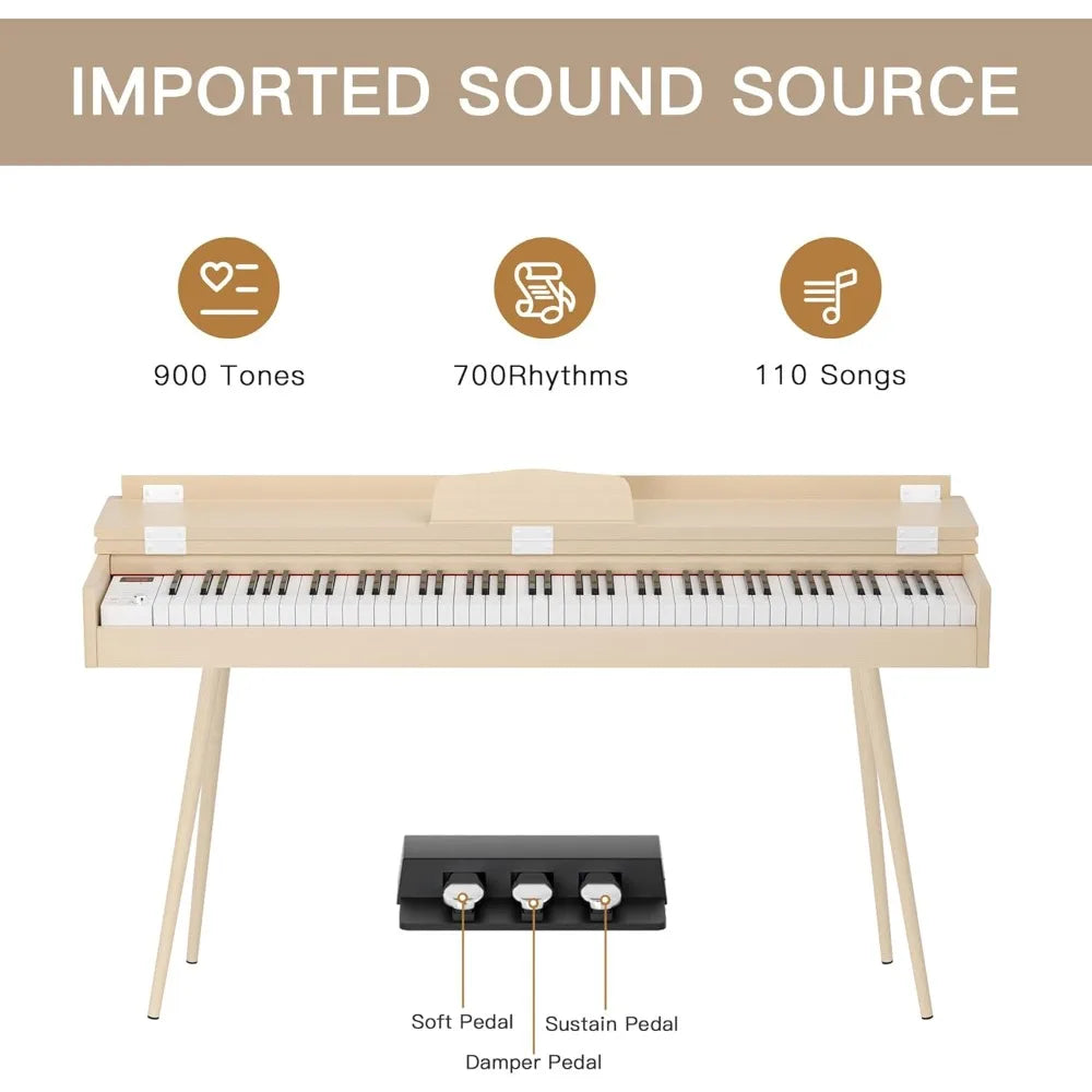 88- Key Hammer Weighted Digital Keyboard Piano