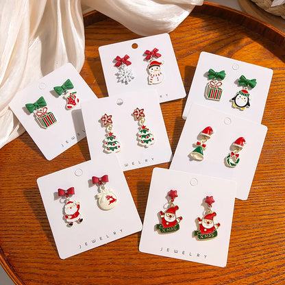 Dangle Earrings Christmas Jewelry