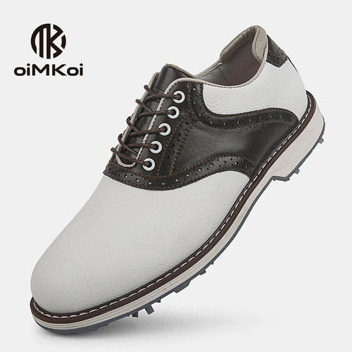 OIMKOI Waterproof and Anti Slip Golf Shoes