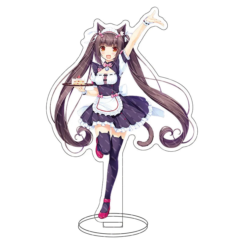 NEKOPARA 16CM Anime Acrylic Stand Figure (Chocola, Vanilla, & Friends)