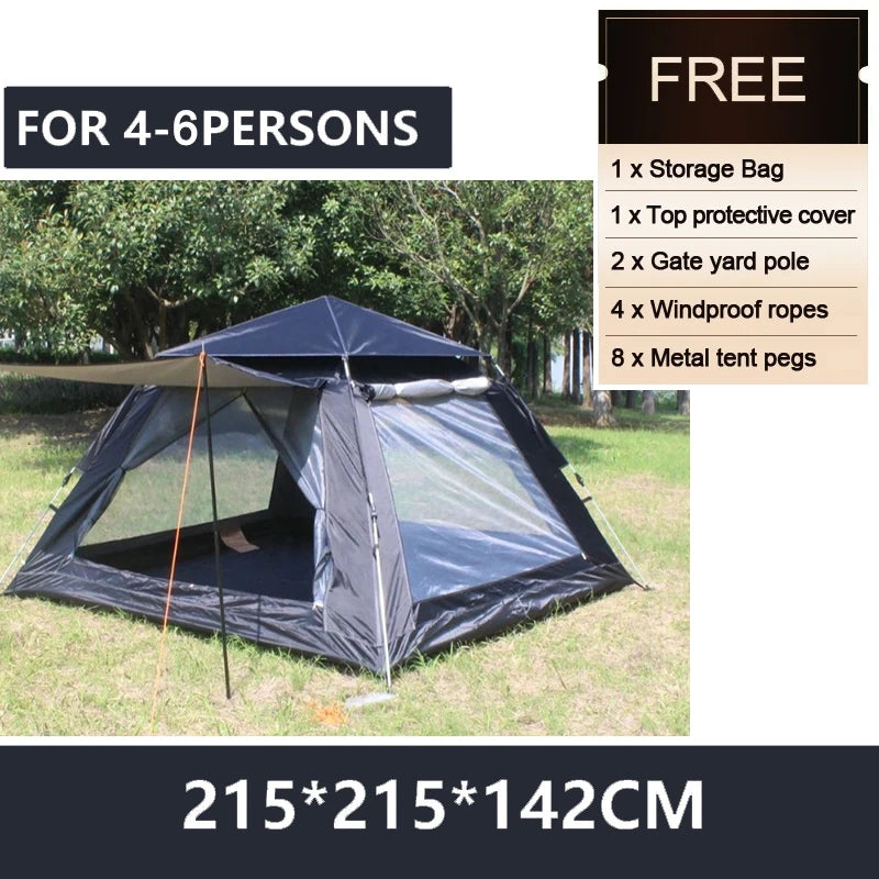 Goture Portable Automatic Waterproof Double Layer Tent