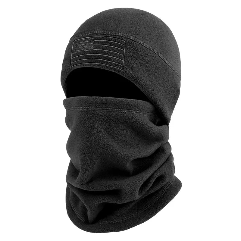 Winter Tactical Balaclava Thermal Fleece Ski Mask & Neck Warmer Set