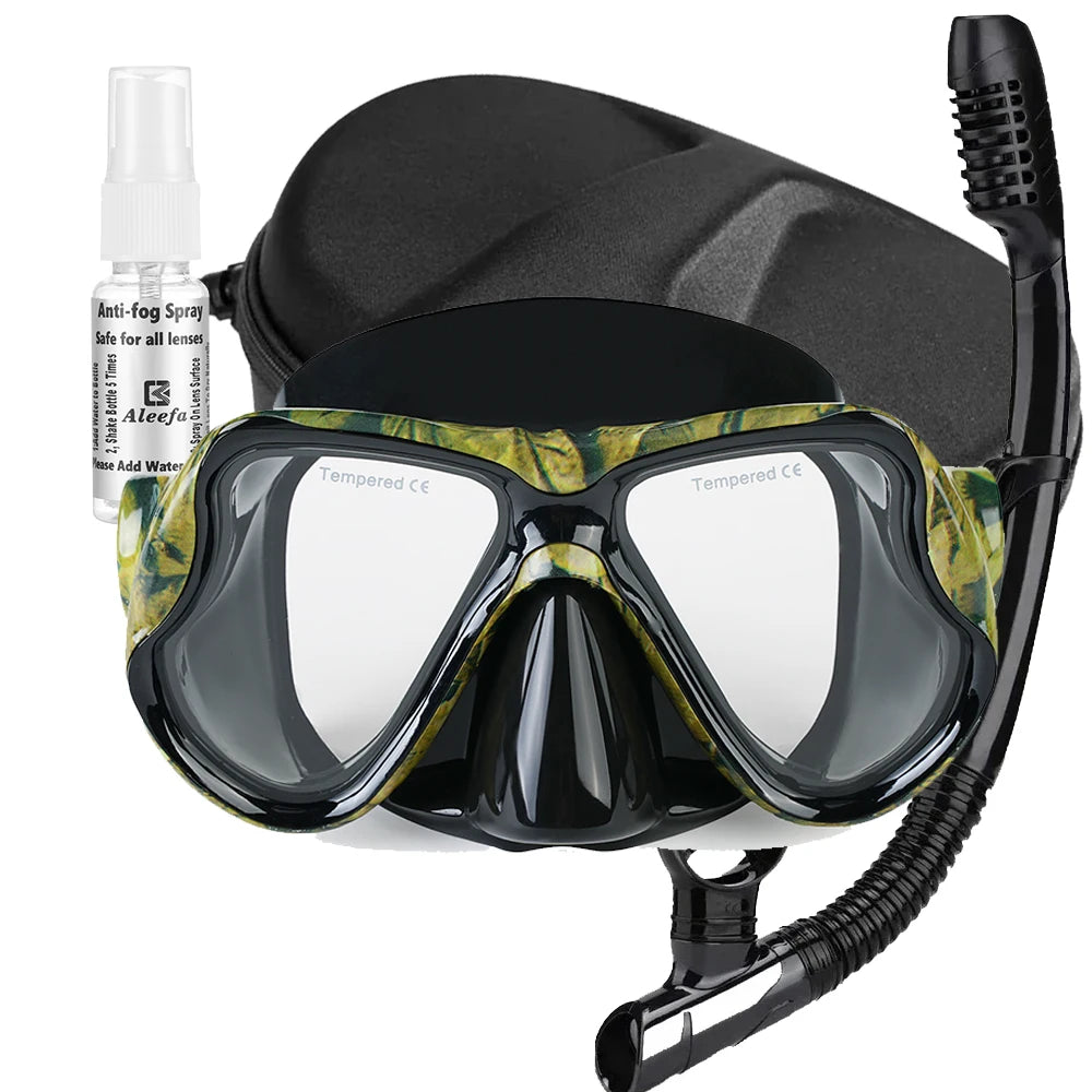 Nearsighted Optical Snorkel Diving Mask