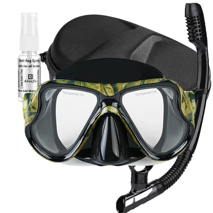 Nearsighted Optical Snorkel Diving Mask
