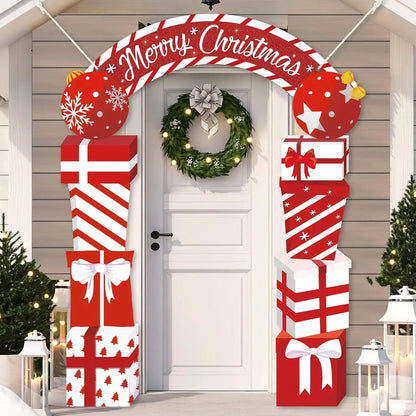 3-Piece Merry Christmas Porch Banner Set