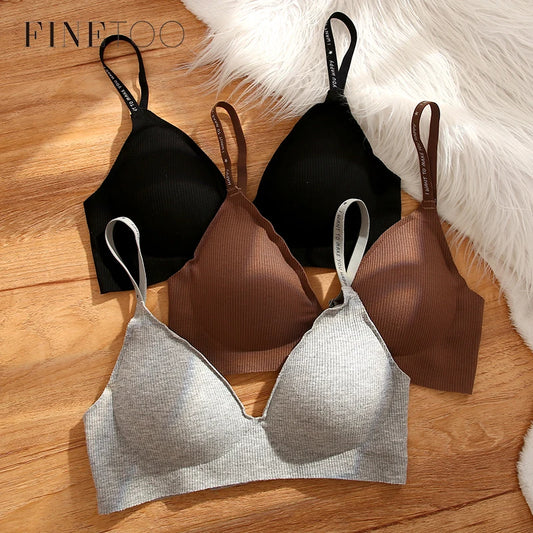 FINETOO Wireless Trendy Bra