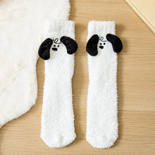 Animal Face Warm Carpet Socks