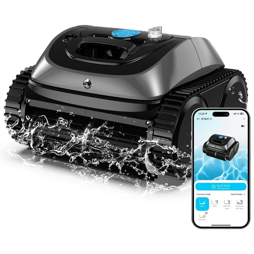 WYBOT C1 Pool Robot Vacuum for Inground Pools 4-in-1 Cordless Lasts 150min
