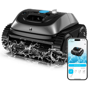 WYBOT C1 Pool Robot Vacuum for Inground Pools 4-in-1 Cordless Lasts 150min