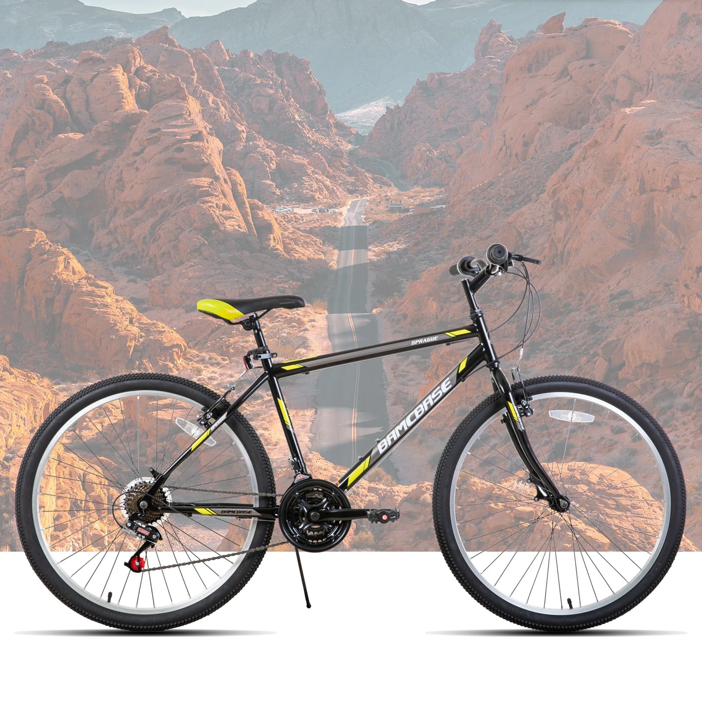 Hiland 21 Speed High-Carbon Steel Frame