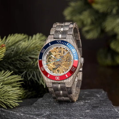 BOBO BIRD Wooden Mechanical Watch