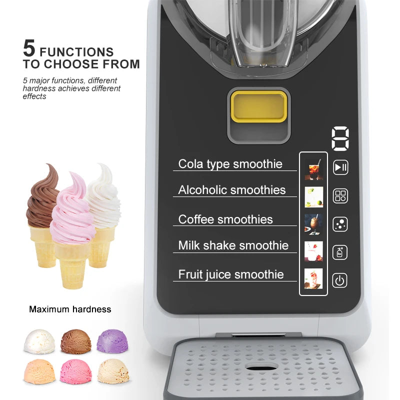Electric Slushie Machine with Digital Color Screen