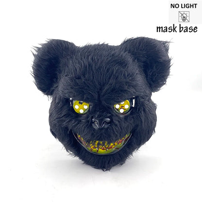 Novelty LED Bloody Furry Bunny Rabbit Bear Mask