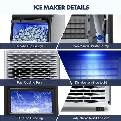Commercial Ice Maker 100lbs