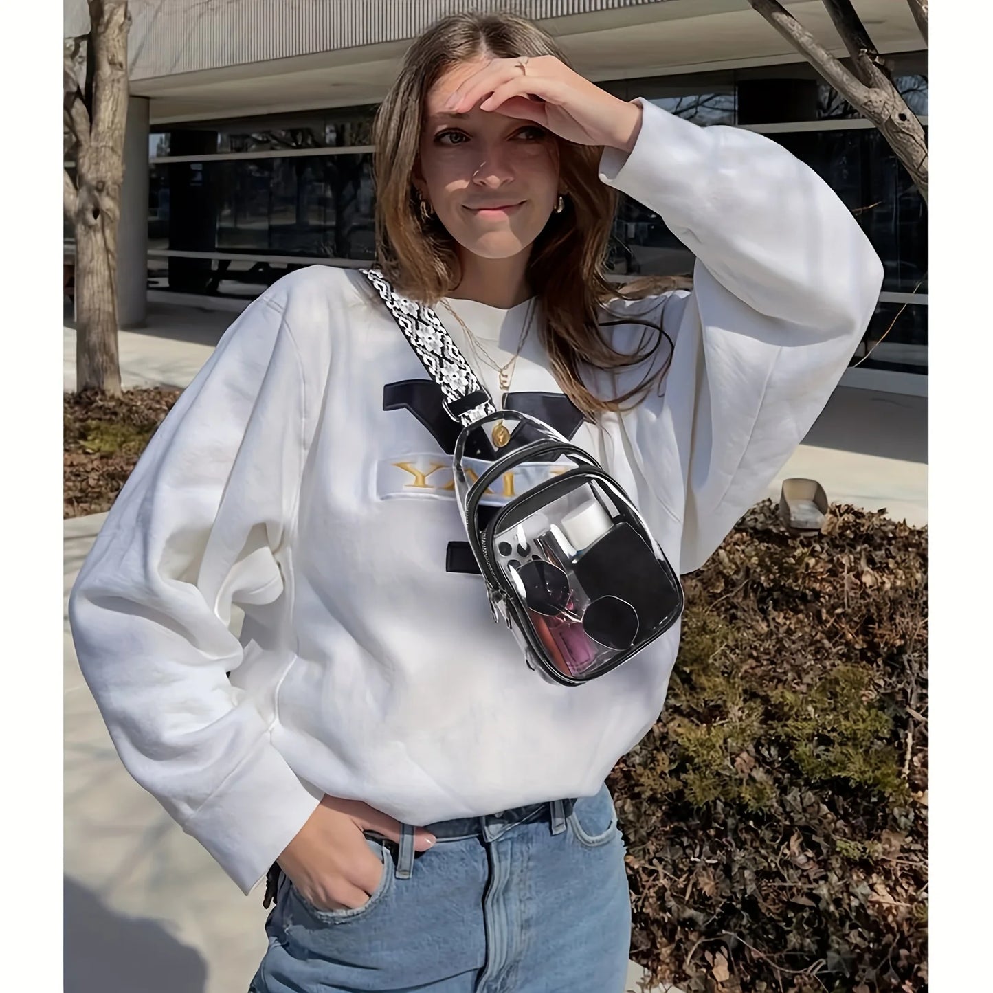 Clear Crossbody Bag