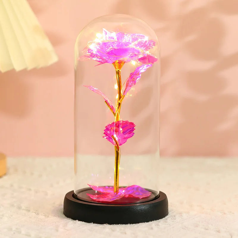 Valentines Day Eternal Rose LED Light