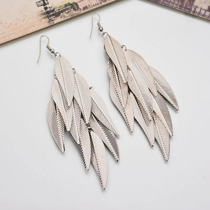 Floating Long Hook Earrings