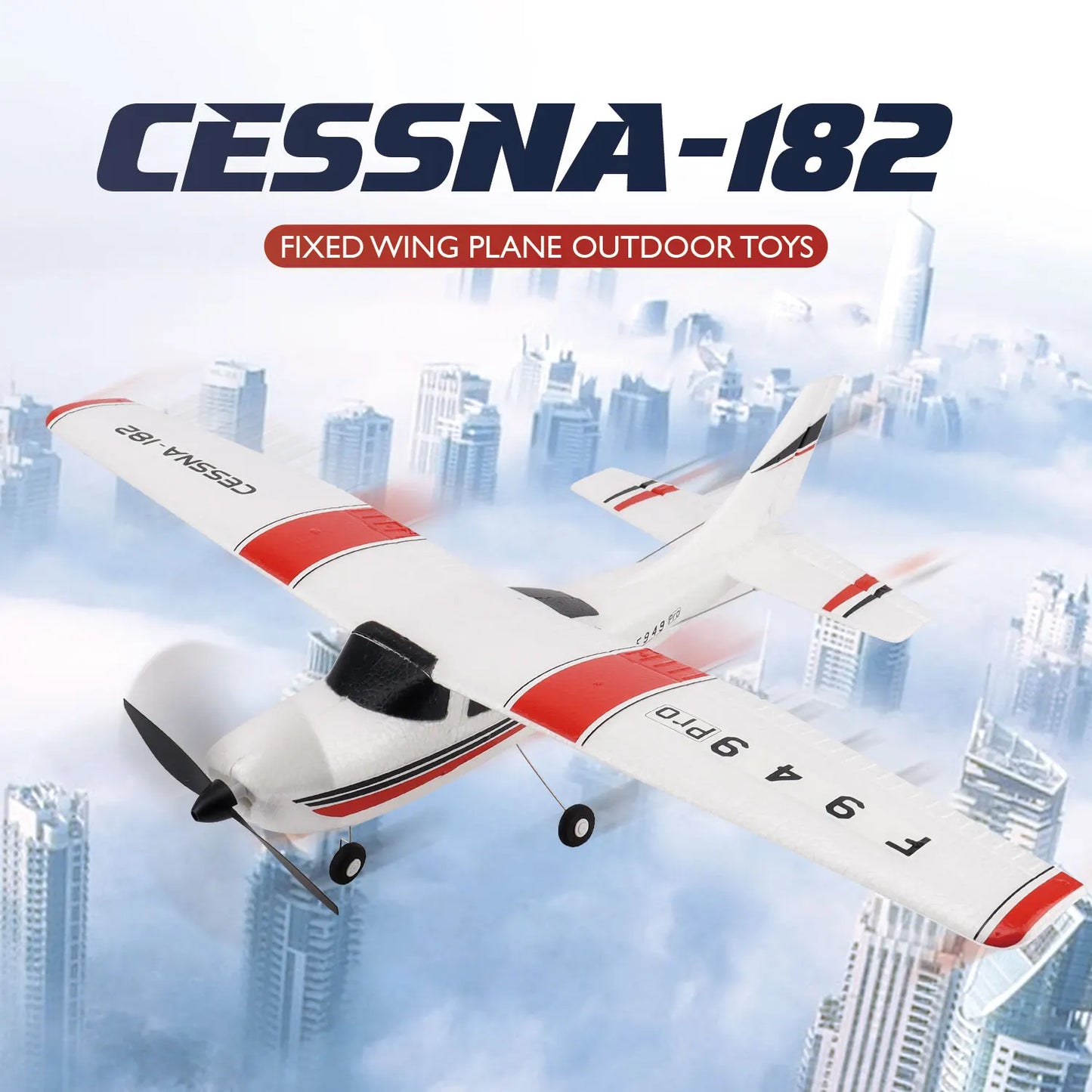 WLtoys F949 2.4G 3D6G 3Ch Remote Control Airplane Fixed Wing