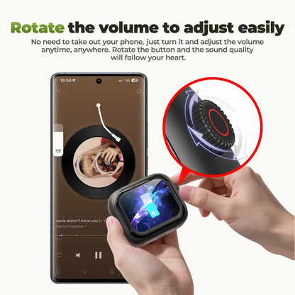 Ultra HD Screen HTC NE40 Bluetooth Headphones with AI Translator & In-Ear Noise Reduction Mic