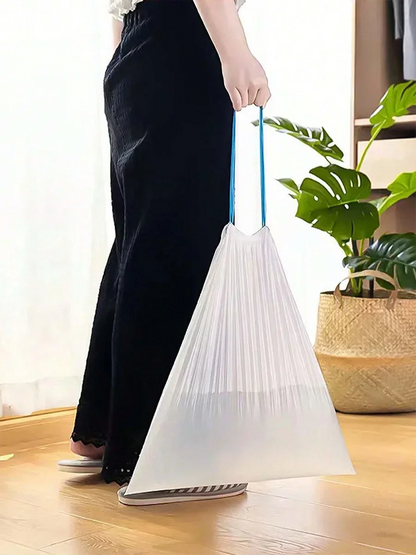 Thick Tear-Off Drawstring Trash Can Liners